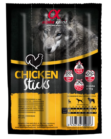 Chicken Sticks 4/pk